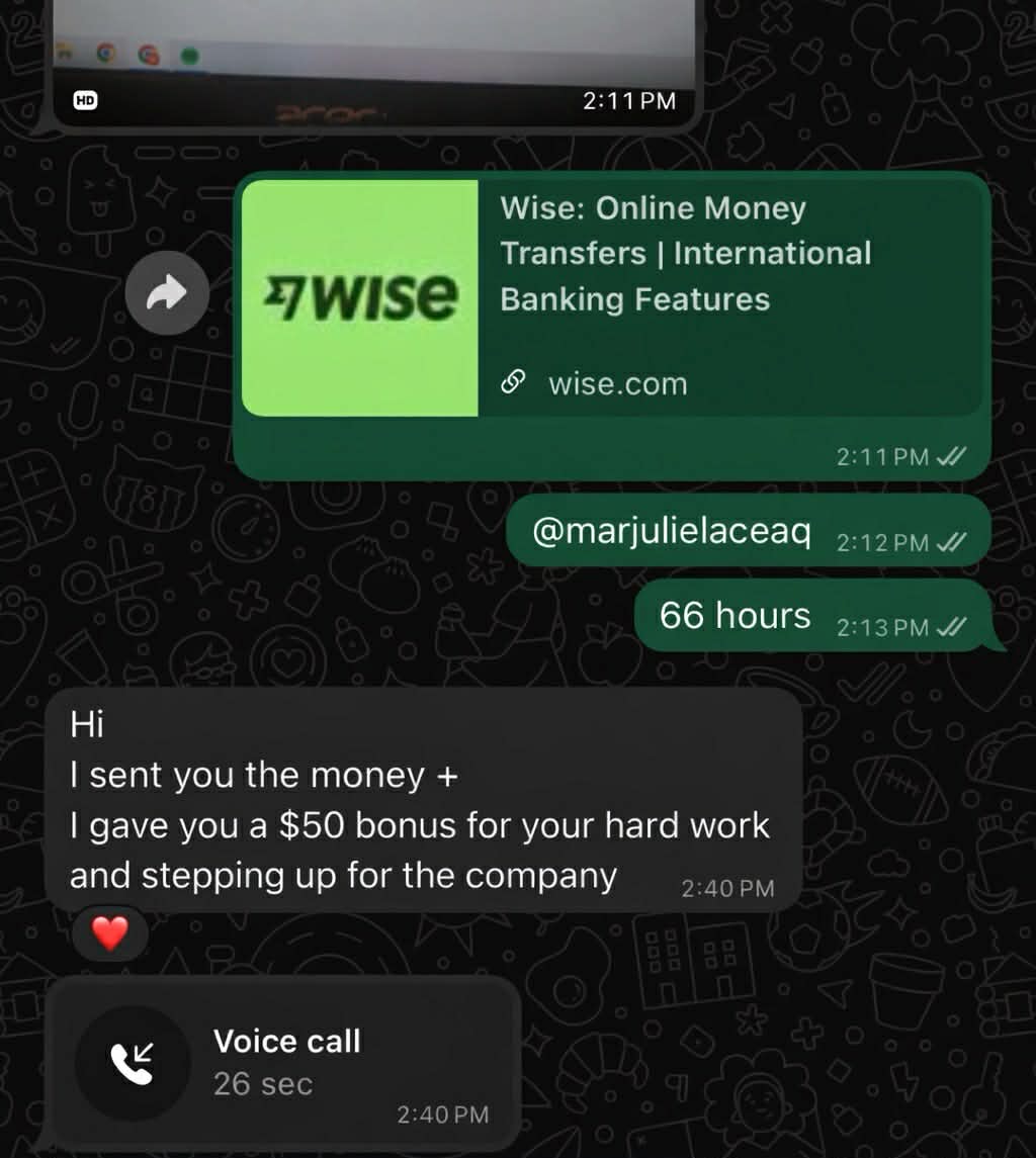 Client Testimonial Screenshot 2