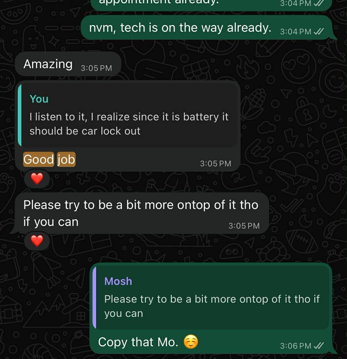Client Testimonial Screenshot 2