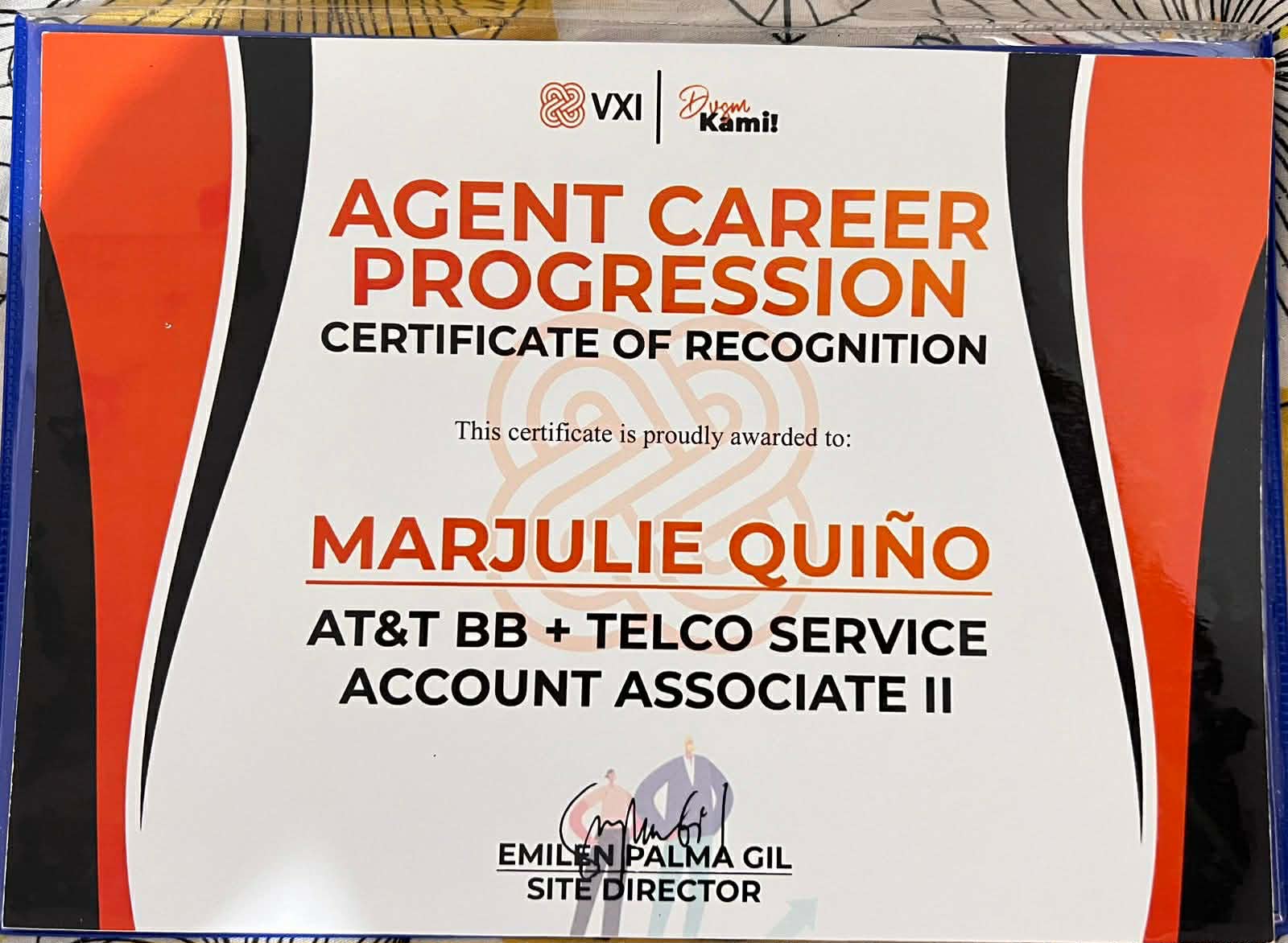 Certificate 5
